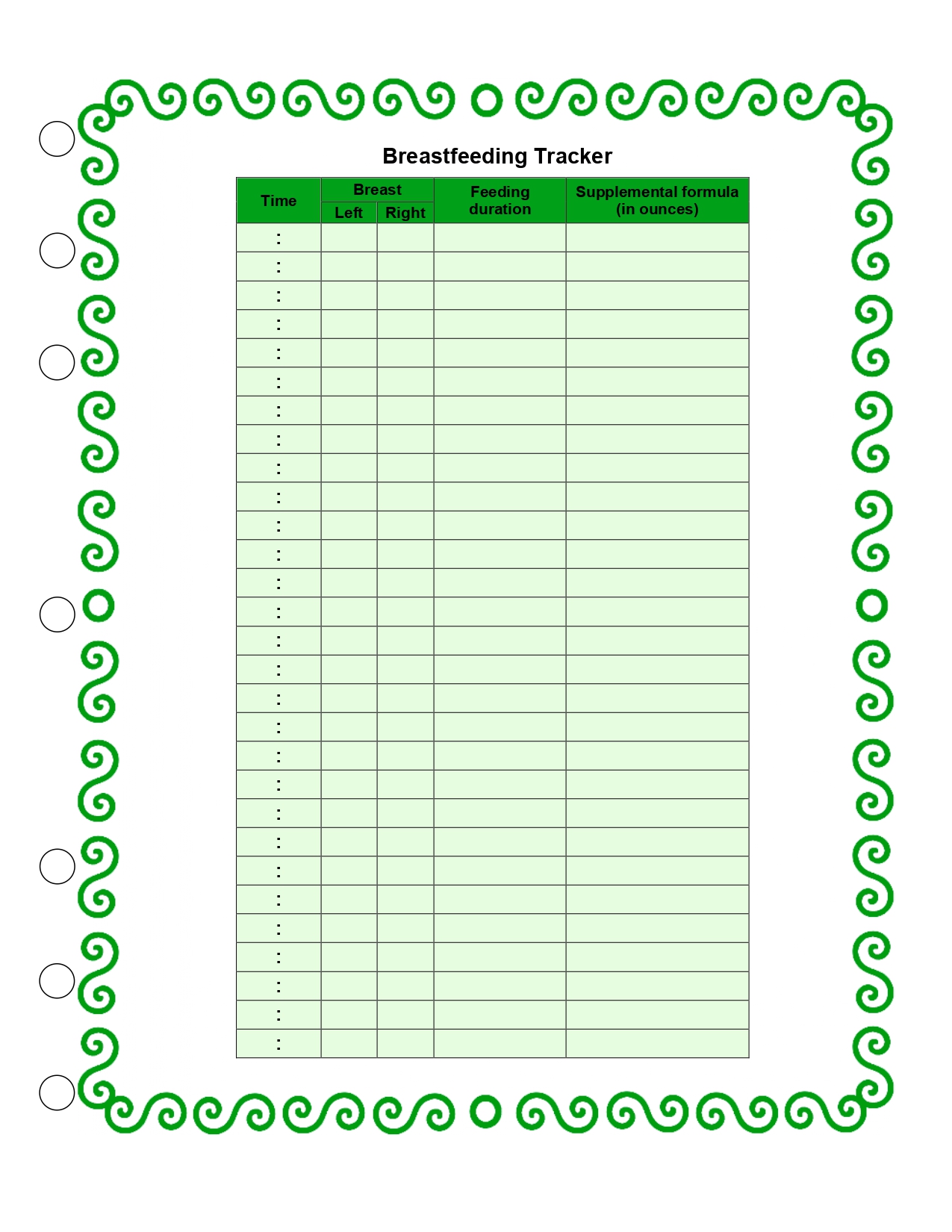 Breastfeeding Tracker